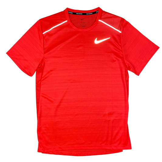 Nike miler T-SHIRT 1.0 - CRIMSON RED